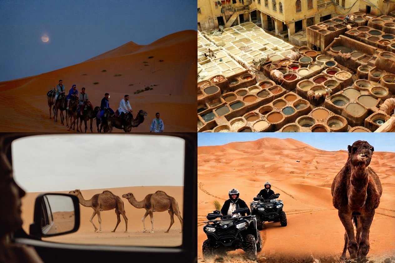 3 Day Marrakech to Fes via Merzouga and Dades Valley